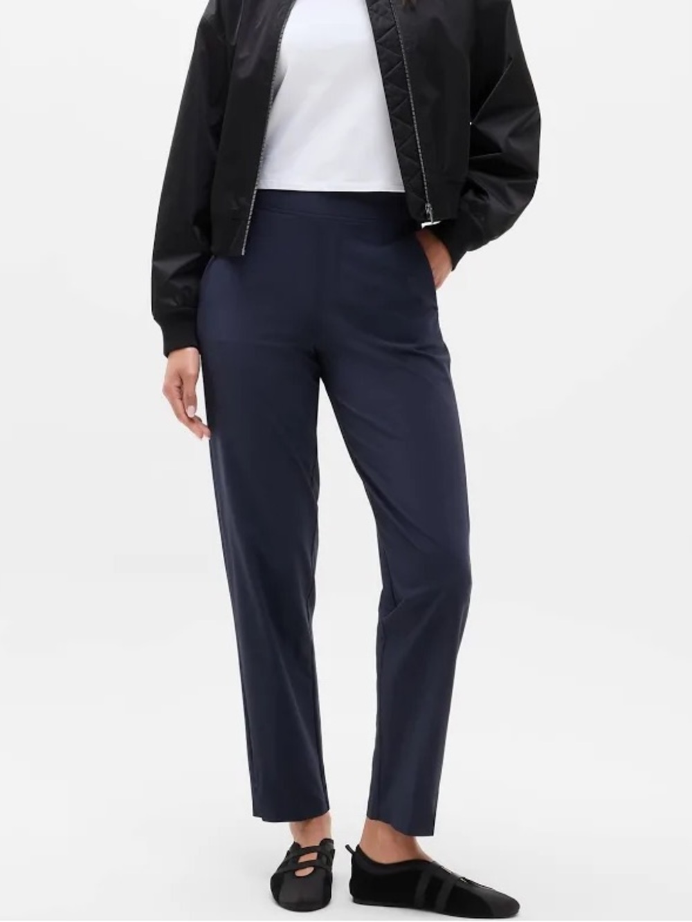 Athleta Brooklyn Ankle Pant - Navy